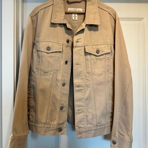 H&M Men's Beige Shirt Jacket
